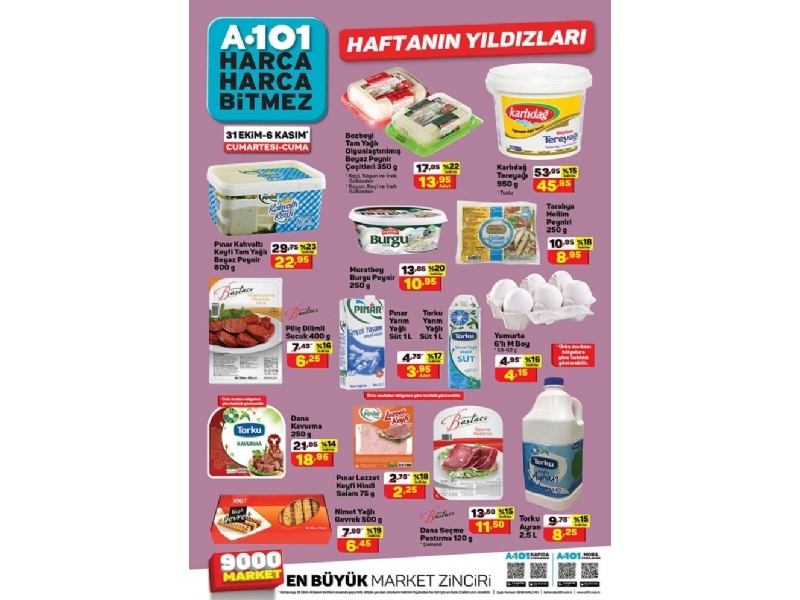 A101 31 Ekim - 6 Kasm Haftann Yldzlar - 2