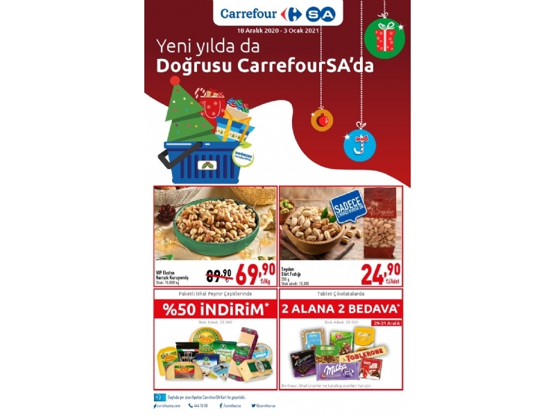 CarrefourSA 17 Aralk - 3 Ocak Ylba Katalou - 1