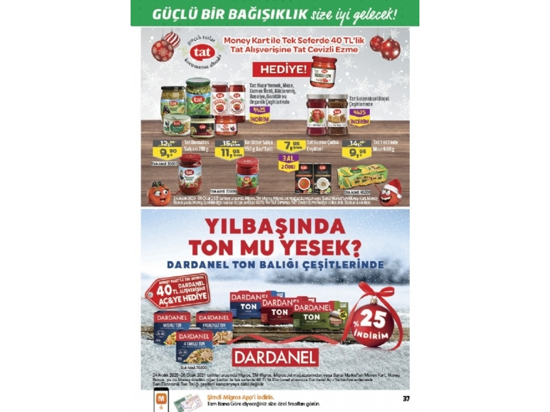 Migros 24 Aralk - 6 Ocak Ylba Dergisi - 37