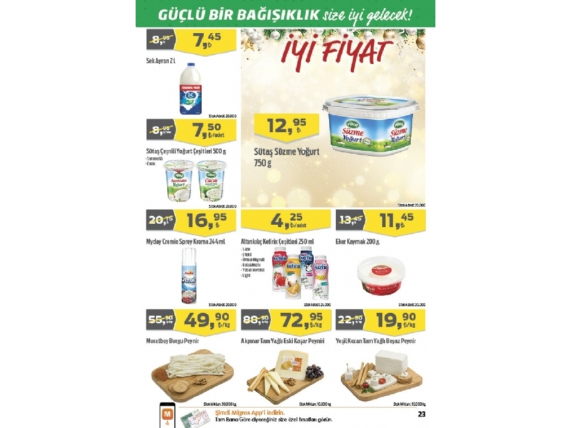 Migros 24 Aralk - 6 Ocak Ylba Dergisi - 23