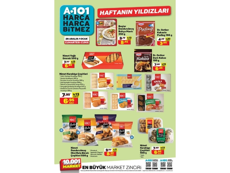 A101 26 Aralk - 1 Ocak Haftann Yldzlar - 4