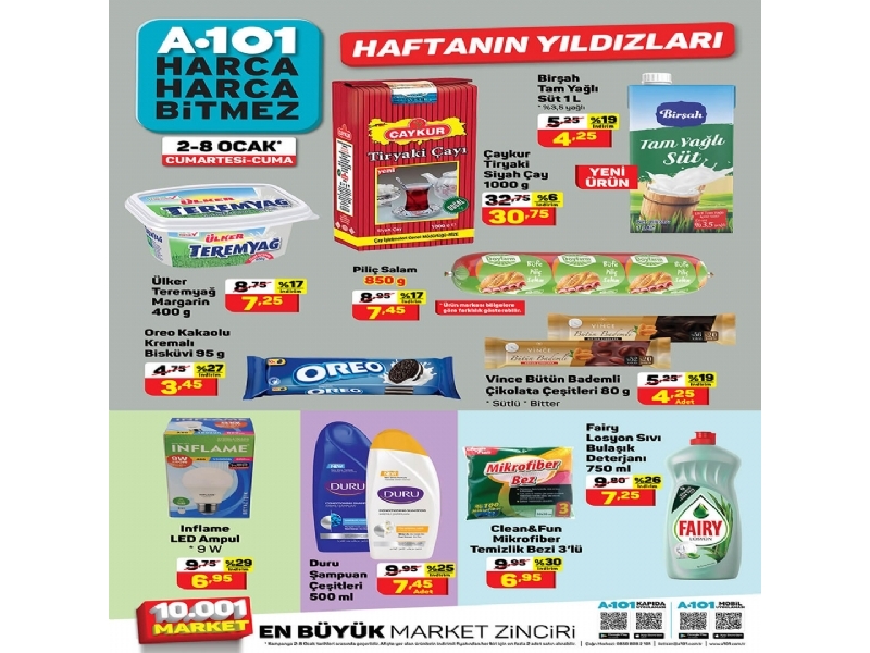 A101 2 - 8 Ocak Haftann Yldzlar - 1