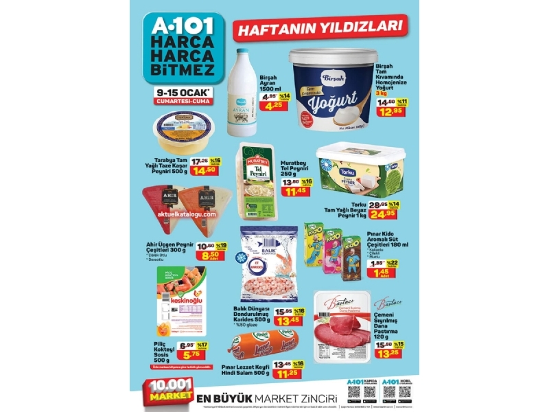 A101 9 - 15 Ocak Haftann Yldzlar - 2