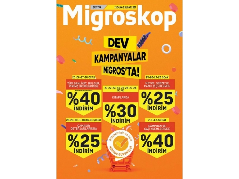 Migros 21 Ocak - 3 ubat Migroskop - 1