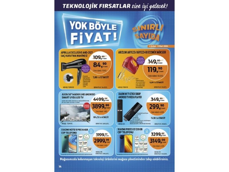 Migros 18 ubat - 3 Mart Migroskop - 61