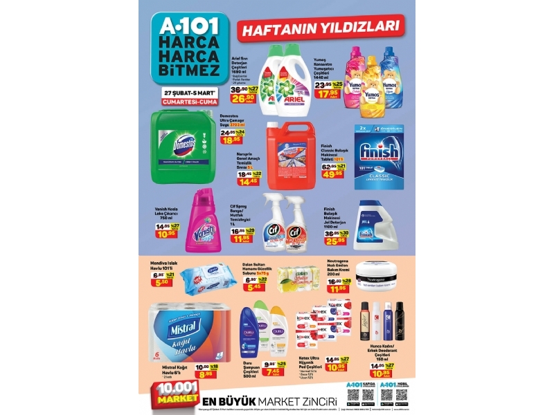 A101 27 ubat - 5 Mart Haftann Yldzlar - 2