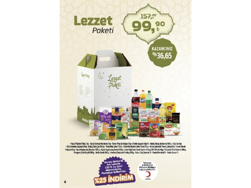 Migros Ramazan Erzak Paketi 2021 - 2