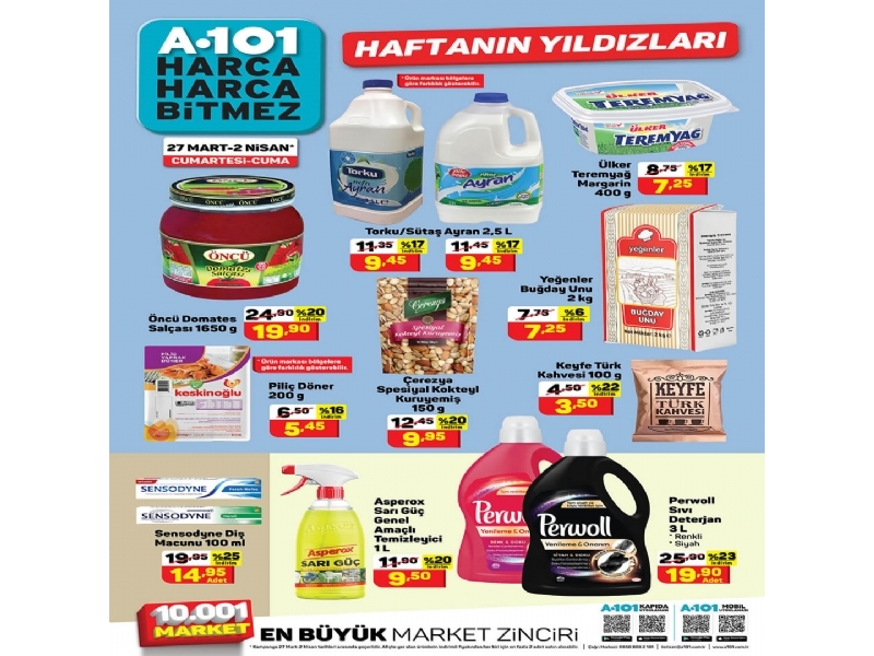 A101 27 Mart - 2 Nisan Haftann Yldzlar - 1