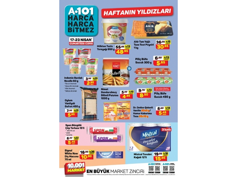 A101 17 - 23 Nisan Haftann Yldzlar - 1