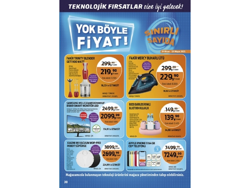 Migros 29 Nisan -19  Mays Migroskop - 93