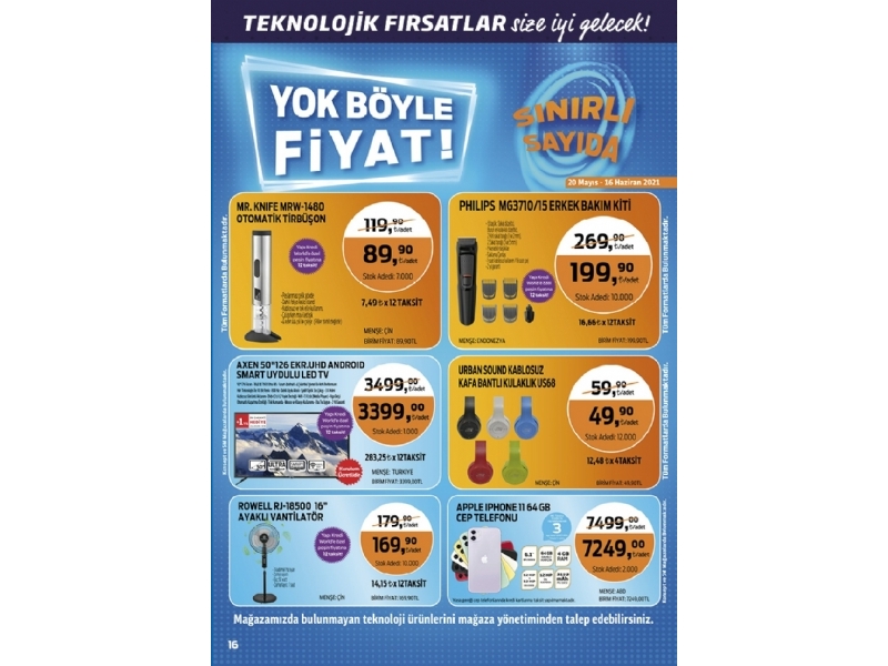 Migros 20 Mays - 2 Haziran Migroskop - 69