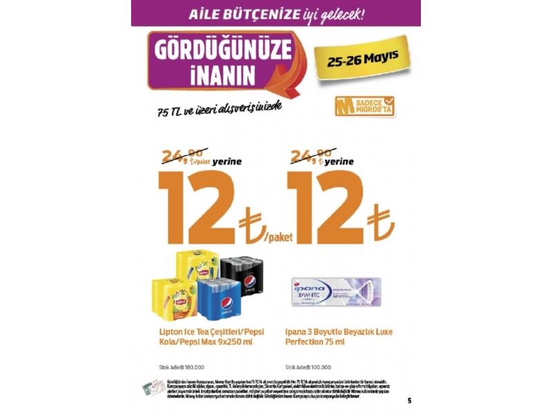 Migros 20 Mays - 2 Haziran Migroskop - 5