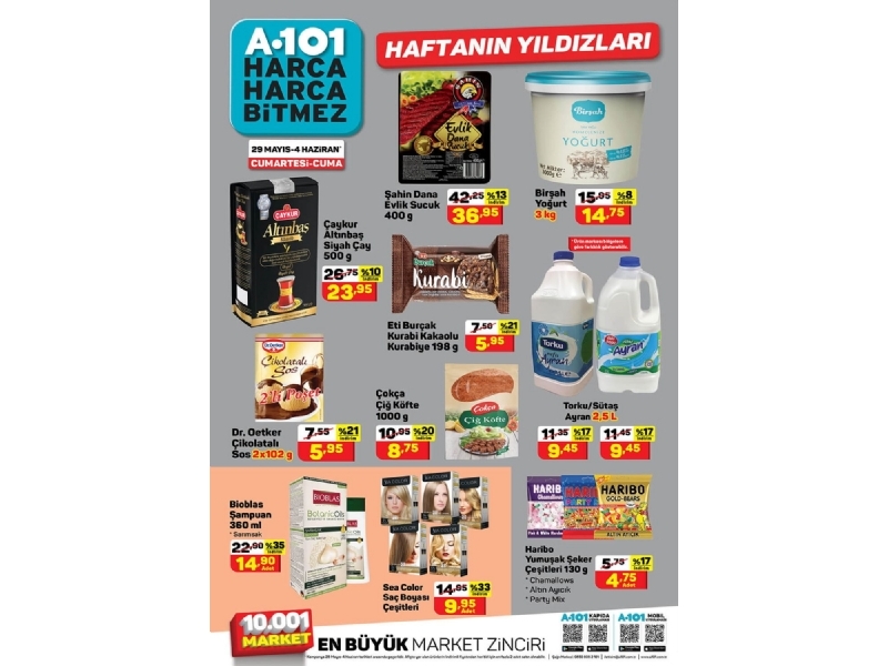 A101 29 Mays - 4 Haziran Haftann Yldzlar - 1