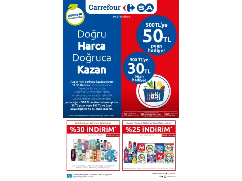 CarrefourSA 14 - 27 Haziran Katalou - 1