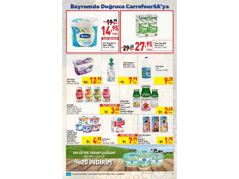 CarrefourSA 12 - 22 Temmuz Kurban Bayram� Katalo�u - 19