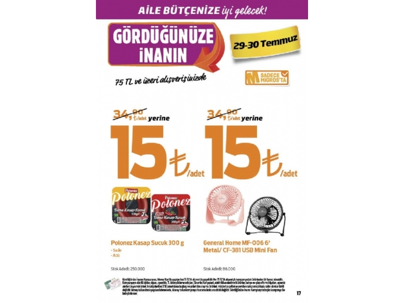 Migros 15 - 28 Temmuz Bayram ndirimleri - 17