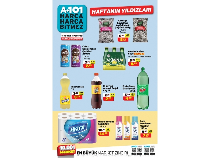 A101 31 Temmuz - 6 Austos Haftann Yldzlar - 3