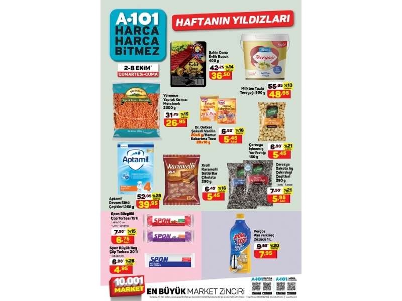 A101 2 - 8 Ekim Haftann Yldzlar - 1