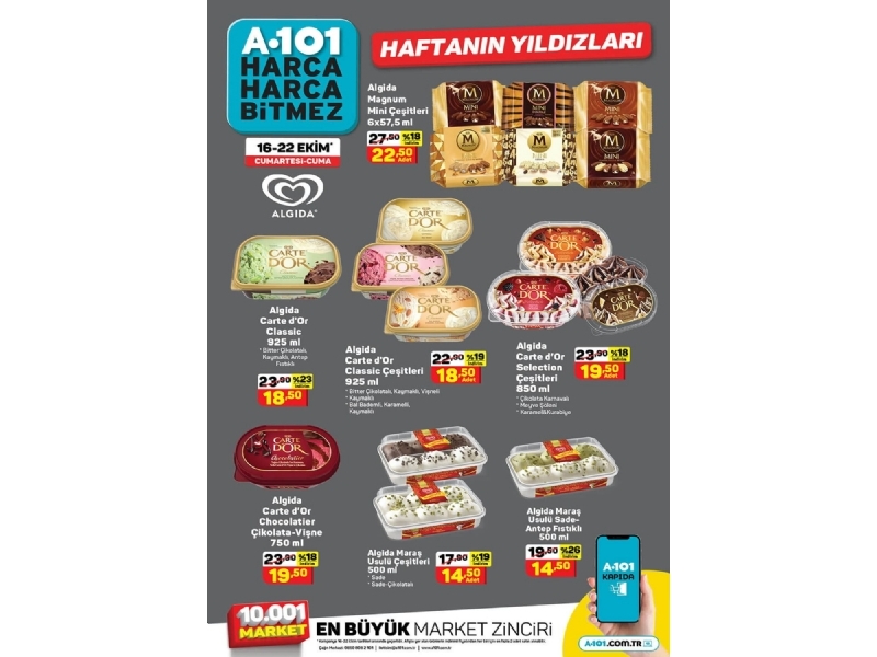 A101 16 - 22 Ekim Haftann Yldzlar - 3