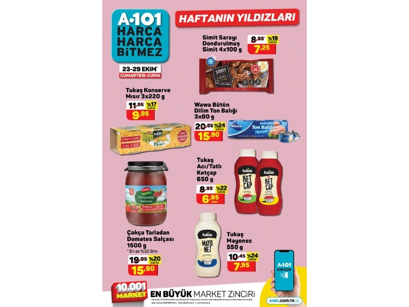 A101 23 - 29 Ekim Haftann Yldzlar - 5