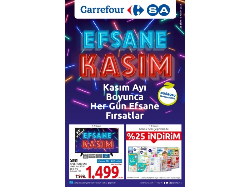 CarrefourSA 28 Ekim - 9 Kasm Efsane Kasm Katalou - 1