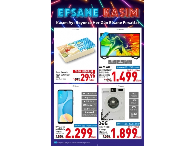 CarrefourSA 28 Ekim - 9 Kasm Efsane Kasm Katalou - 2