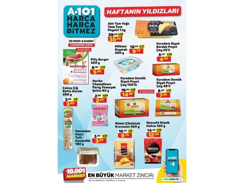 A101 30 Ekim - 5 Kasm Haftann Yldzlar - 2