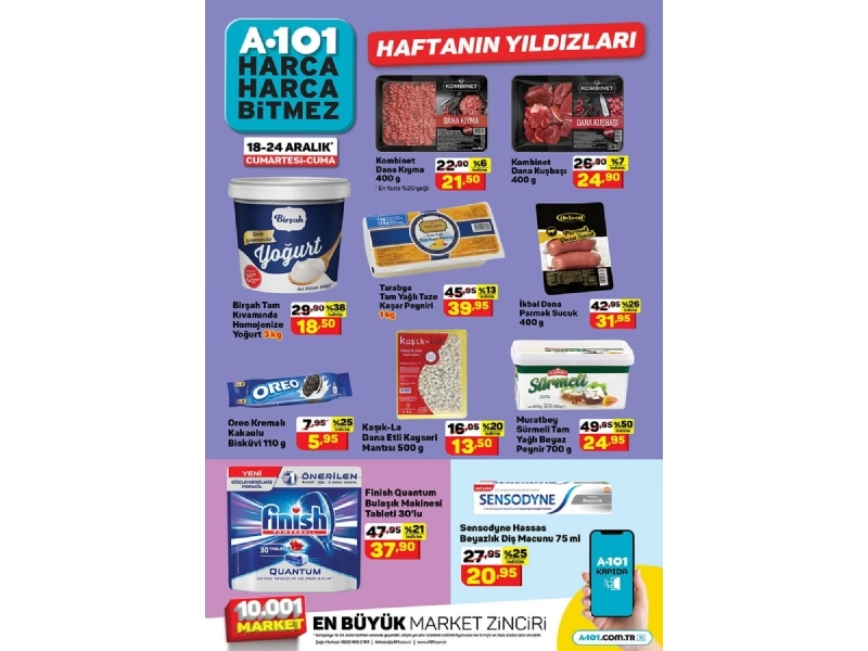A101 18 - 24 Aralk Haftann Yldzlar - 1