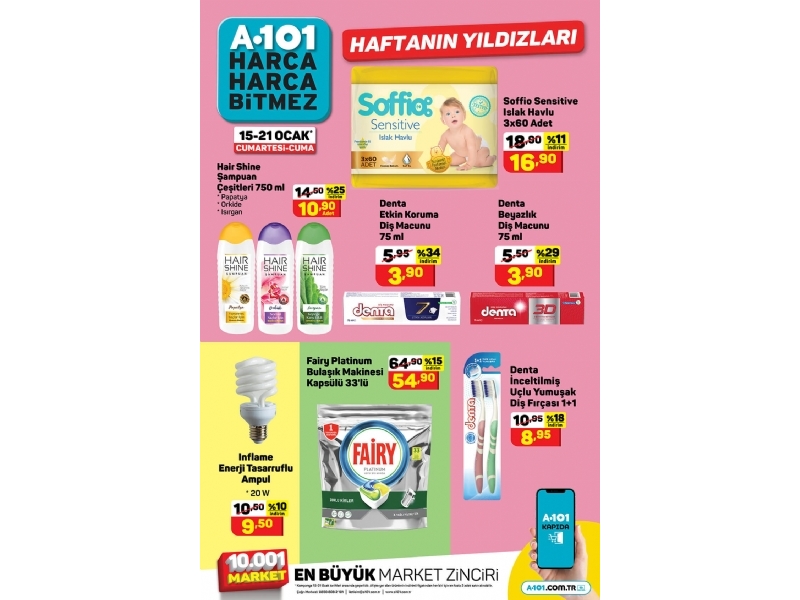 A101 15 - 21 Ocak Haftann Yldzlar - 4