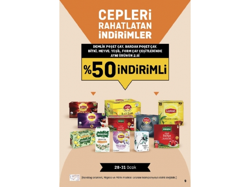 Migros 20 Ocak - 2 ubat Migroskop - 9