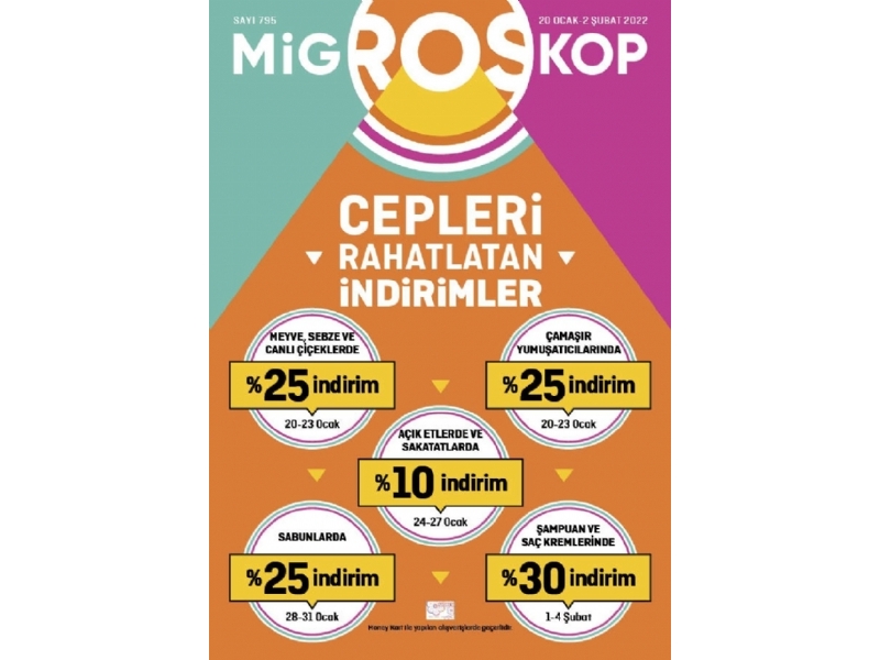 Migros 20 Ocak - 2 ubat Migroskop - 1