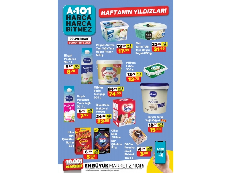 A101 22 - 28 Ocak Haftann Yldzlar - 3