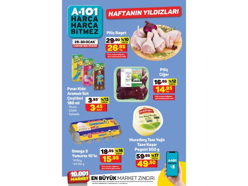 A101 29 Ocak - 4 ubat Haftann Yldzlar - 5