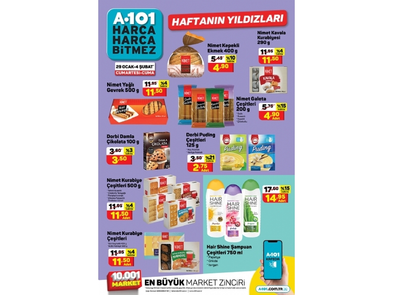 A101 29 Ocak - 4 ubat Haftann Yldzlar - 2