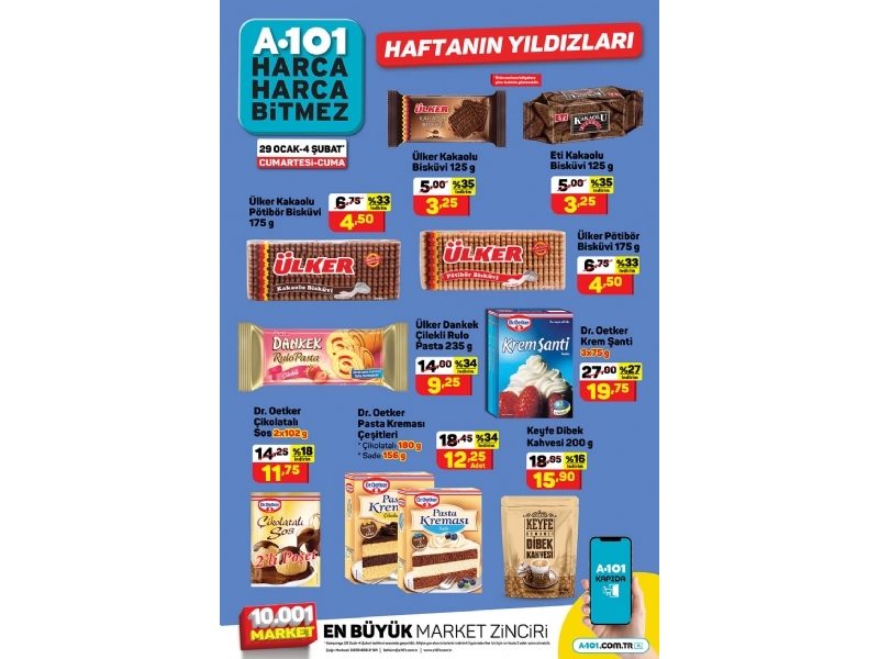 A101 29 Ocak - 4 ubat Haftann Yldzlar - 4