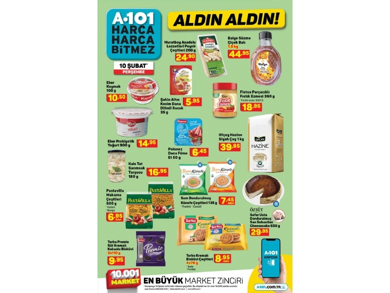 A101 10 ubat Aldn Aldn - 10