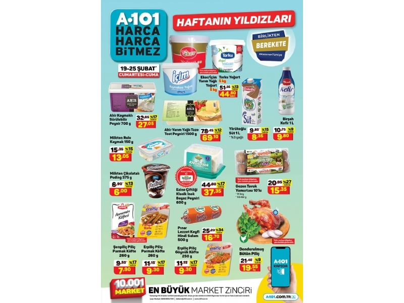 A101 19 - 25 ubat Haftann Yldzlar - 2