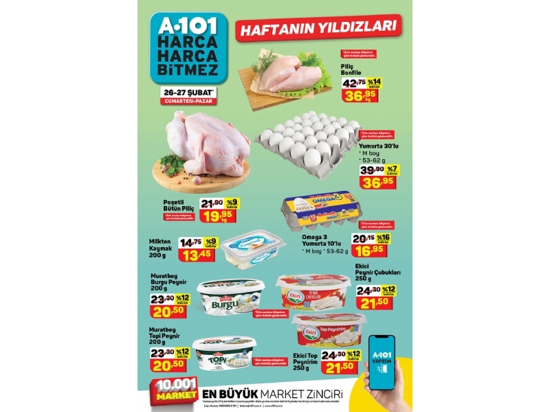 A101 26 ubat - 4 Mart Haftann Yldzlar - 2