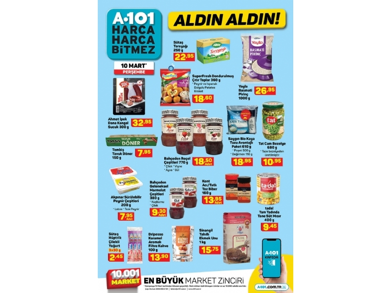 A101 10 Mart Aldn Aldn - 10