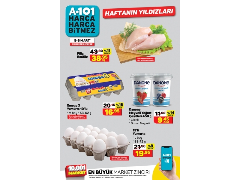 A101 5 - 11 Mart Haftann Yldzlar - 2