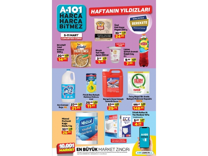 A101 5 - 11 Mart Haftann Yldzlar - 1