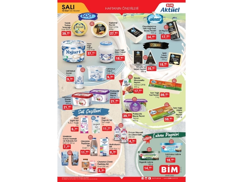 Bim 15 Mart Sal Aktel rnler - 2