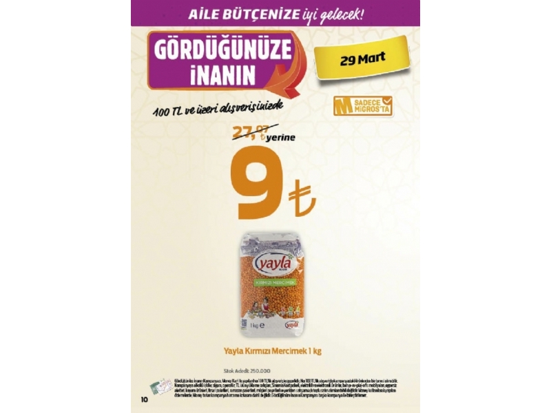 Migros 17 - 30 Mart Migroskop - 87