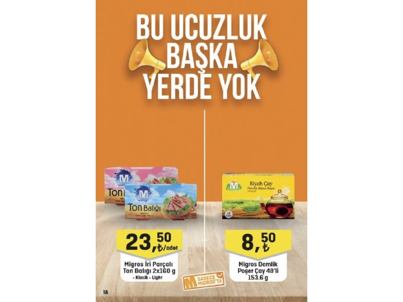 Migros 17 - 30 Mart Migroskop - 18