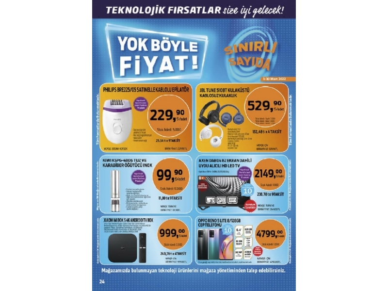 Migros 17 - 30 Mart Migroskop - 101