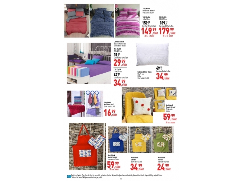 CarrefourSA 22 Mart - 6 Nisan Katalou - 67