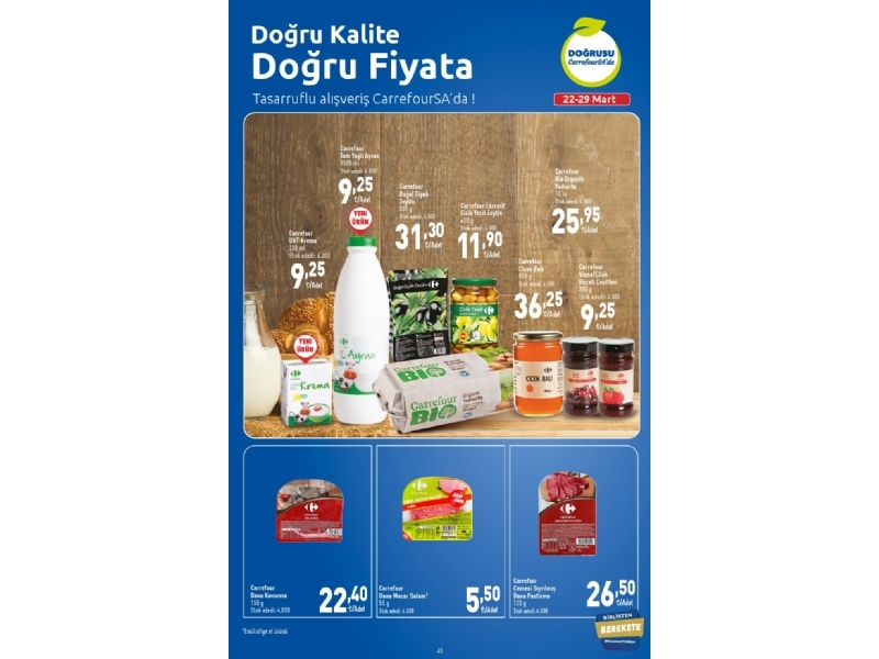 CarrefourSA 22 Mart - 6 Nisan Katalou - 45