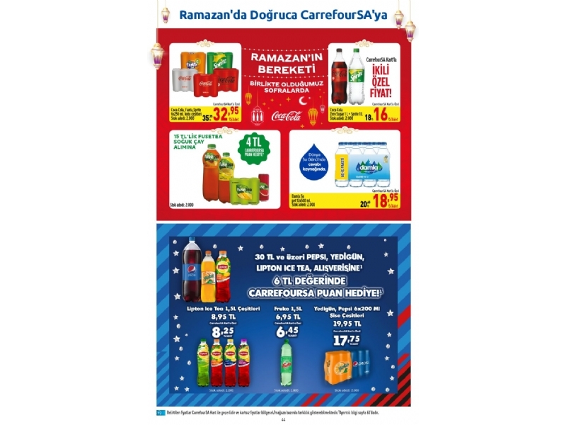 CarrefourSA 22 Mart - 6 Nisan Katalou - 44