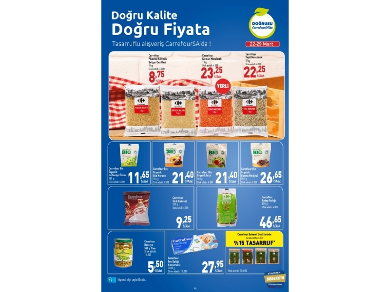 CarrefourSA 22 Mart - 6 Nisan Katalou - 46
