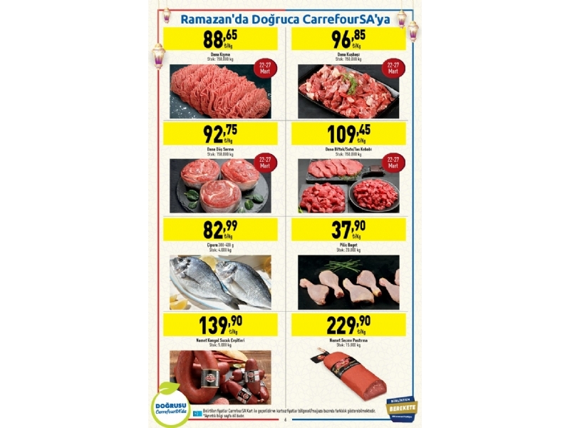 CarrefourSA 22 Mart - 6 Nisan Katalou - 6
